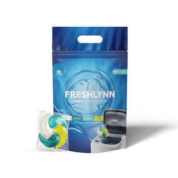 freshlyn 4 in 1 laundry pods 90 drops 